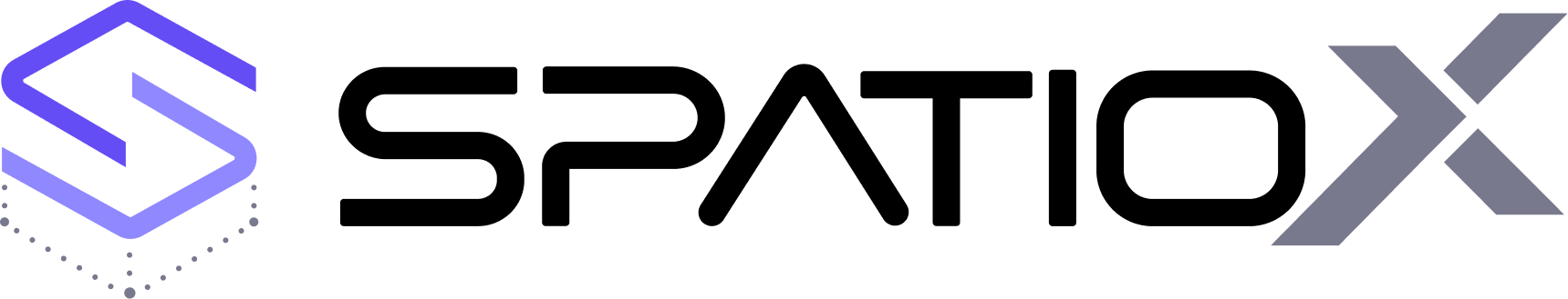 SpatioX AI Logo
